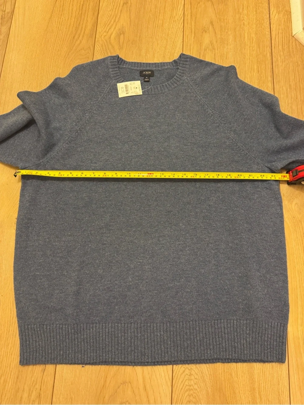 J.Crew Men’s Blue Crewneck Sweater – Size XL – New With Tags